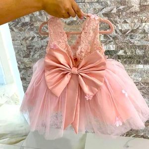 Pink dress for baby girls